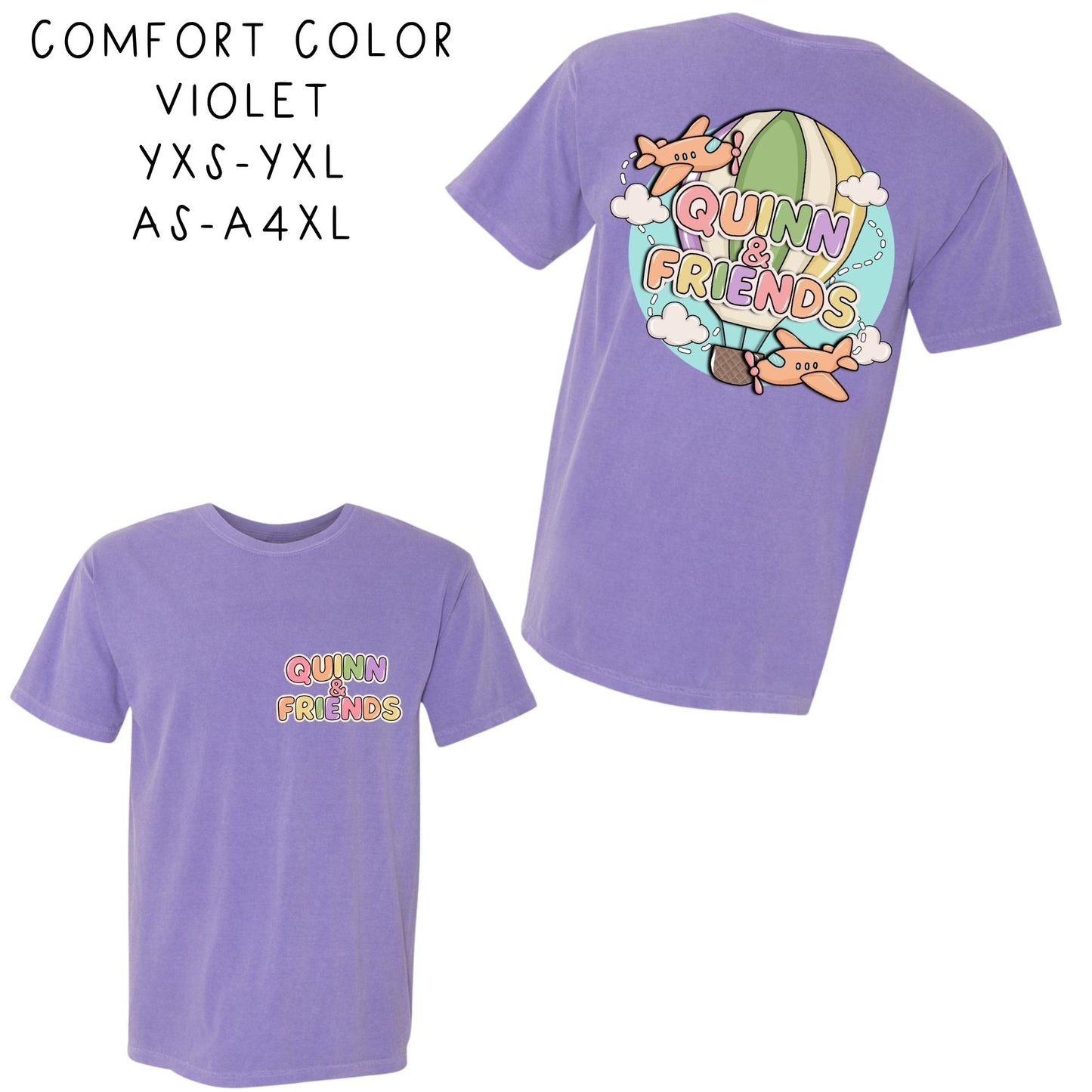 Quinn & Friends Graphic Tee