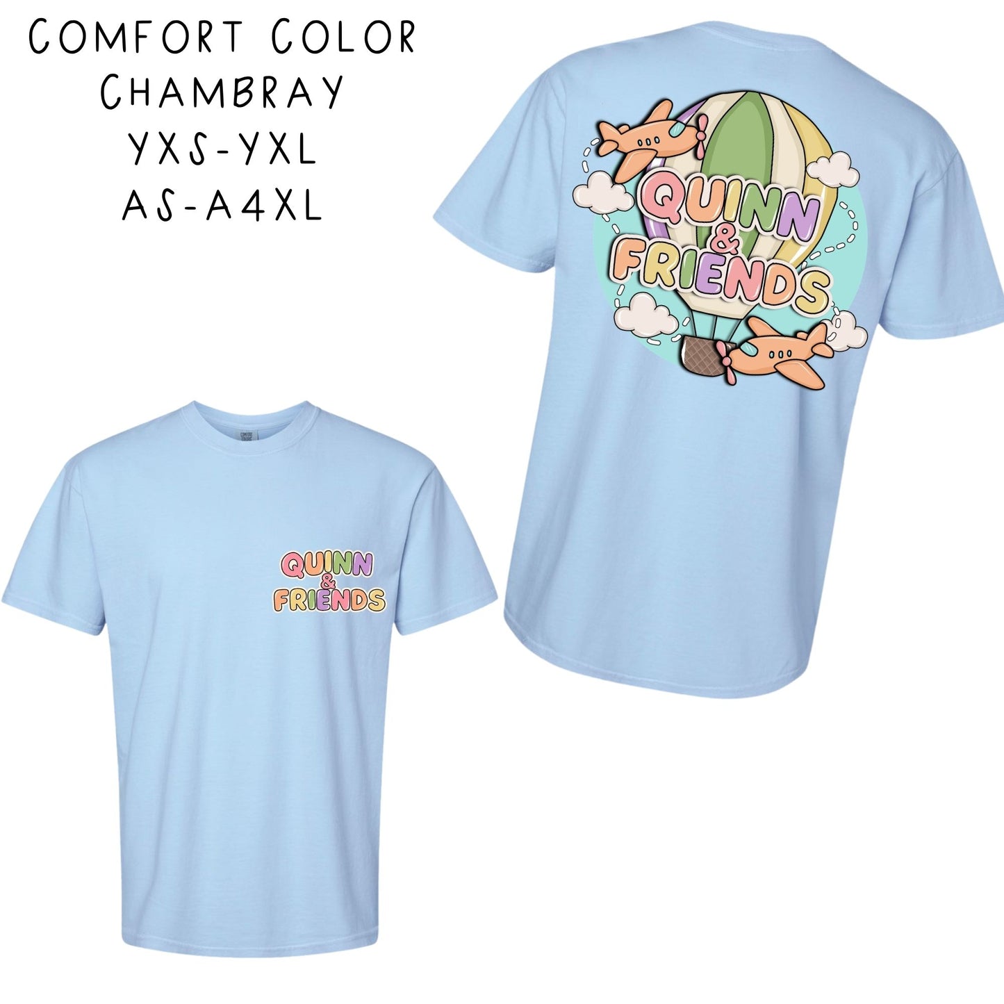 Quinn & Friends Graphic Tee
