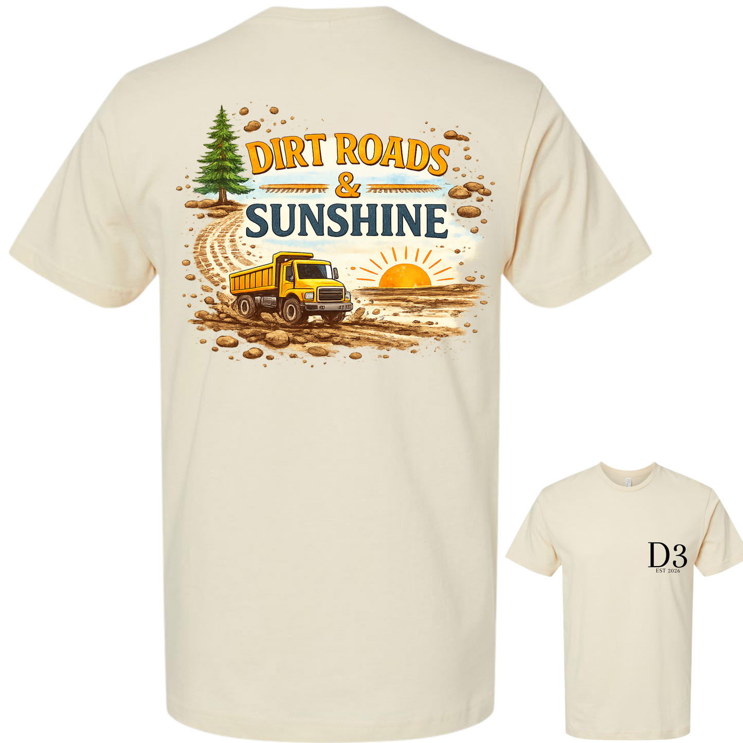 Dirt Roads & Sunshine Tee