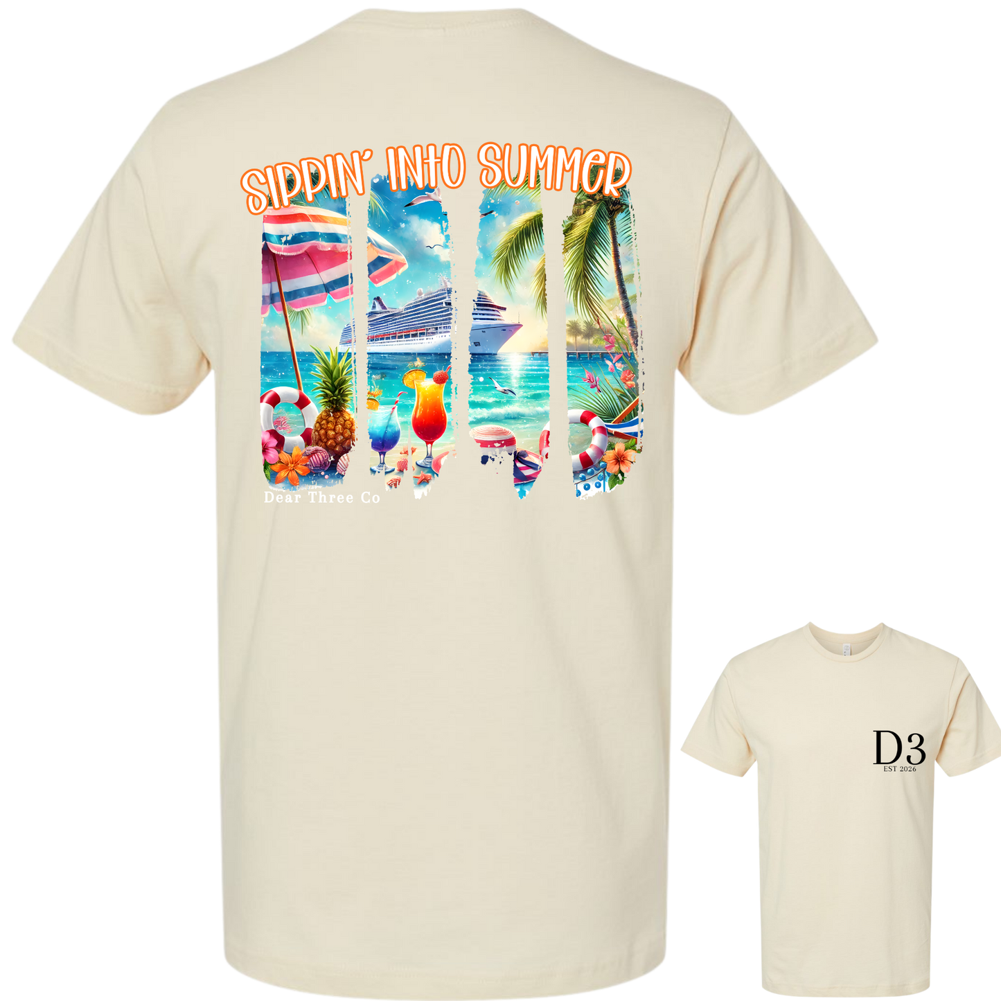 Sippin' Into Summer Tee