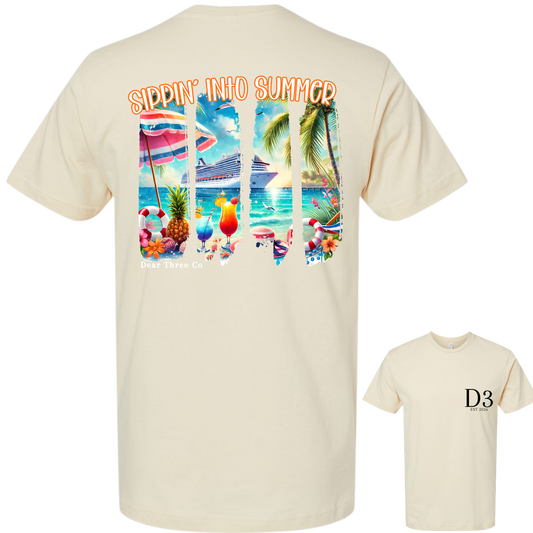 Sippin' Into Summer Tee